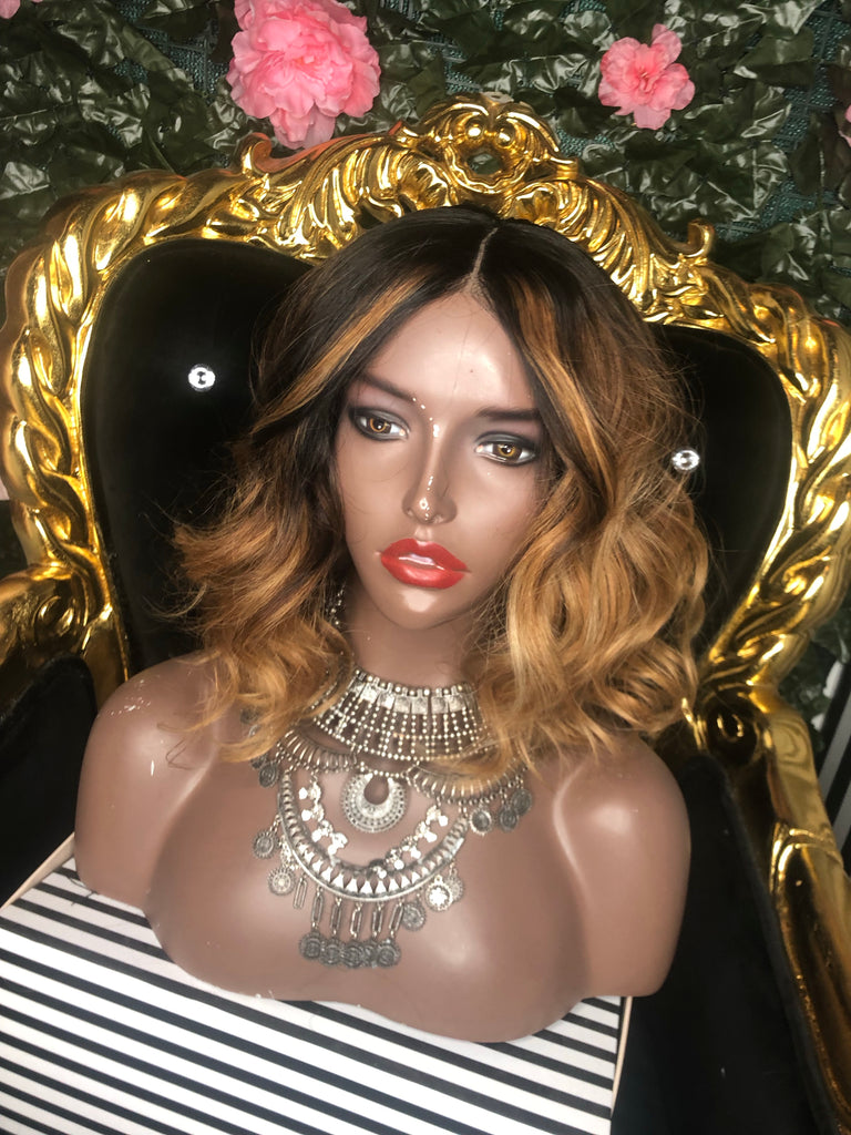 Blonde Body Wave Bob ~ Lace Closure Unit